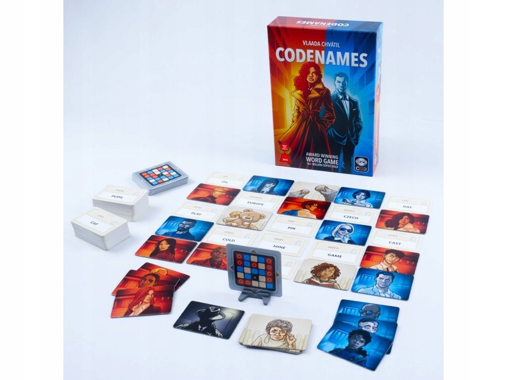 CODENAMES BOARD GAME Gra planszowa Roku TAJNIACY, Rebel