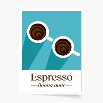 Coffee - Espresso Plakat Premium 20x30cm - Empik Foto