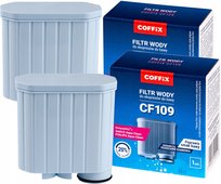 COFFIX Filtr Wody do Ekspresu Philips / Saeco - AquaClean zamiennik CF109 x 2