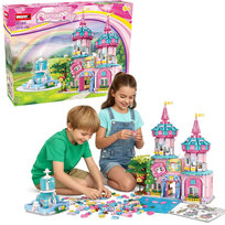 COIL Klocki konstrukcyjne dla dzieci zestaw zamek 1546 el.elementów