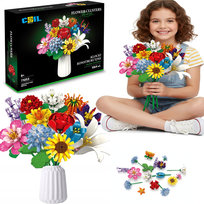 COIL Klocki Konstrukcyjne Kwiaty Bukiet 1009El. Zestaw