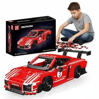 COIL Klocki konstrukcyjne zestaw 1717 el. elementów samochód sportowy