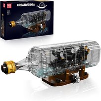 COIL Klocki konstrukcyjne zestaw 2206 elementów statek piracki w butelce