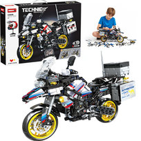 COIL Klocki konstrukcyjne zestaw motor sportowy  1424 el. elementy