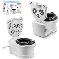 COIL Nocnik interaktywny nocniczek biały dla dziecka toaleta Panda wyjmowany wkład