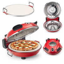 COIL Piec do pizzy piecyk +kamień 420° przenośny 1200W pizza mocny szyba