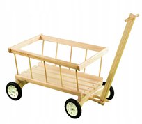 Coil Wózek Drewniany Dla Dzieci Ogrodowy Mały