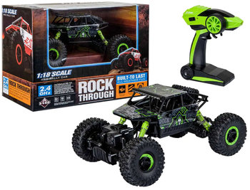 Coil Zdalnie Sterowany Samochód Auto Rc Pilot 4X4 Terenowy Pojazd Rock 1:18 Zielony - COIL