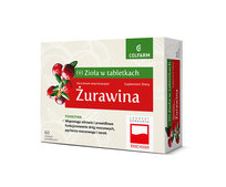Colfarm, żurawina 300 mg, Suplement diety, 60 tab. Colfarm