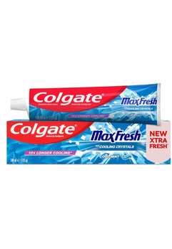 Colgate, Max Fresh Cooling Crystal, Pasta do zębów, 100 ml - Colgate