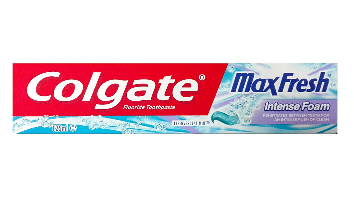 Деньги в зубной пасте колгейт гранат. Colgate пена зубная паста. Зубная паста Colgate MAXFRESH intense Foam Mint. Колгейт максимум свежести. Зубная паста Макс Фреш синий.