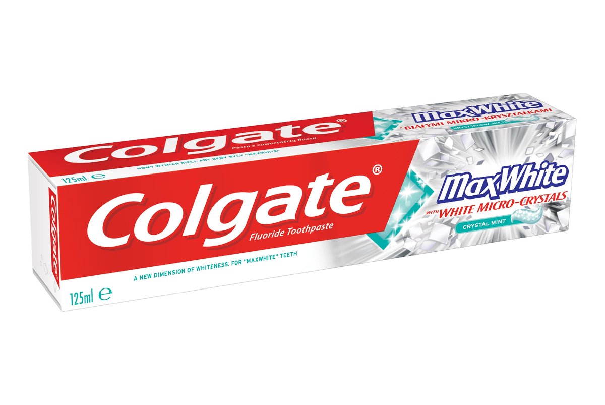 Паста colgate merry christmas. Колгейт Макс Вайт. Зубная паста с кристаллами. Colgate 125ml. Colgate Max White Crystal Mint.