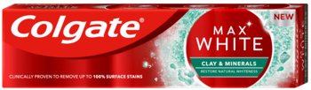 Colgate, Max White, pasta do zębów, 75 ml - Colgate