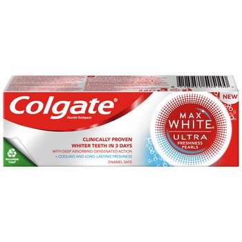Colgate, Max White Ultra, Wybielająca pasta do zębów, 50 ml - Colgate
