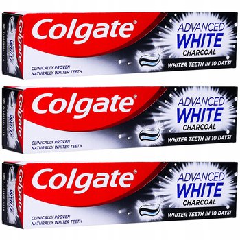 Colgate, Pasta Do Zębów, Aktywny Węgiel Wybielająca, 3X100Ml - Colgate