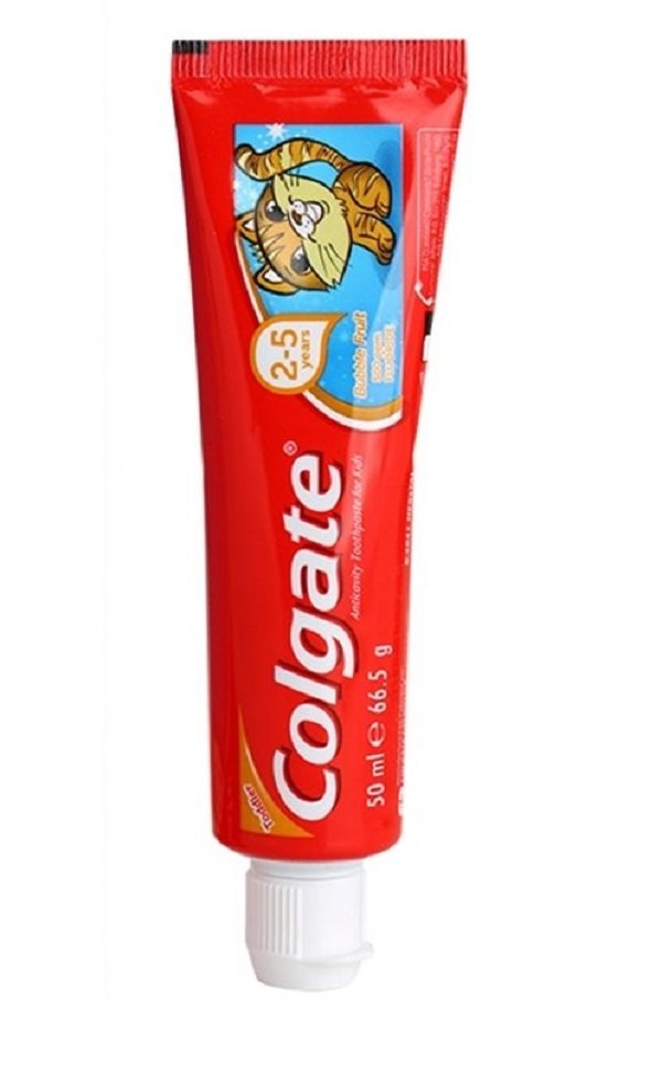 Фото - Зубна паста / ополіскувач Bubble Colgate, pasta do zębów dla dzieci  Fruit, 50 ml 