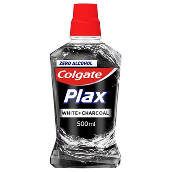Colgate Plax White + Charcoal Płyn do Płukania Jamy Ustnej 500 ml - Colgate- Palmolive