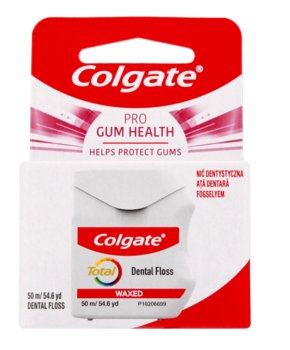 Colgate, Total, nić dentystyczna, 50 m - Colgate