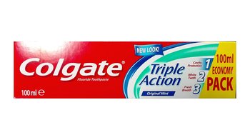 Colgate, Triple Action Original Mint, Pasta Do Zębów, 100 Ml - Colgate
