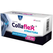Collaflex Structura Siarczan Chondroityny 500mg, Suplement diety, 60 kaps. Oleofarm