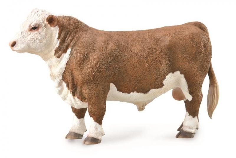 Collecta, Figurka kolekcjonerska, Byk Rasy Hereford, nr kat 88861