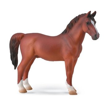 Collecta, Figurka kolekcjonerska, Hackney Stallion Chestnut, nr kat 88915 - Collecta