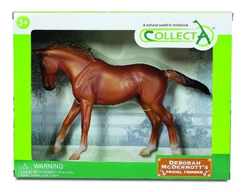 Collecta, Figurka kolekcjonerska, Klacz Thoroughbred Kasztanowa 1:12 Windowbox, nr kat 89579 - Collecta