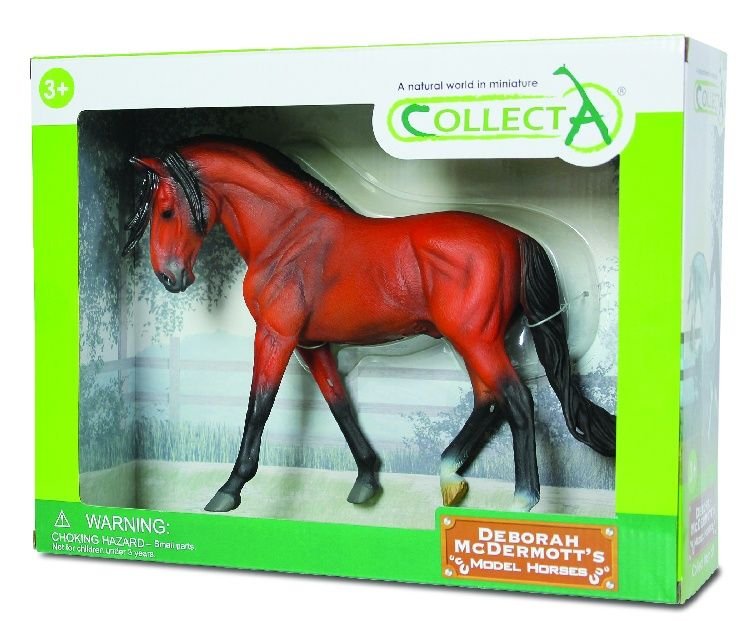 Collecta, Figurka kolekcjonerska, Koń Deluxe Andaluzyjski Ogier Bay , nr kat 89554