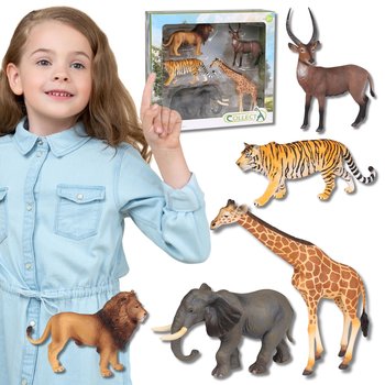 Collecta, Figurka kolekcjonerska, Zestaw Figurek Dla Dzieci, Dzikie Zwierzęta Safari, nr kat 68683 - Collecta