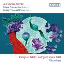 Collegium 1704, Collegium Vocale 1704, Václav Luks Jan Dismas Zelenka: Missa Circumcisionis, ZWV 11 Collegium Vocale 1704, Luks Vaclav, Collegium 1704