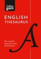 Collins English Thesaurus Gem Edition - Collins Dictionaries