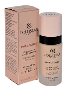 Collistar, Impeccabile Long Wear, Podkład do twarzy SPF 15 1N Ivory, 30 ml - Collistar