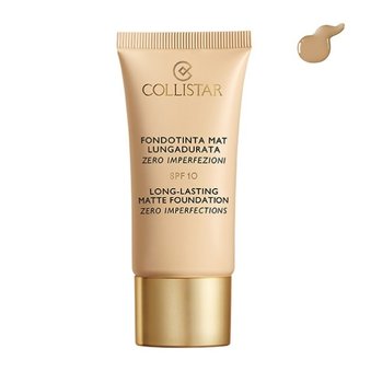 Collistar, Long - Lasting Matte Foundation, podkład matujący 3 Nude, SPF10, 30 ml - Collistar