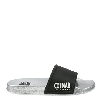 Colmar, Klapki damskie Slipper Plain, srebrny, rozmiar 37 - COLMAR
