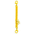 Color Chain (rope) kolorowy łańcuszek łańcuch zawieszka do telefonu portfela plecaka żółty - Hurtel