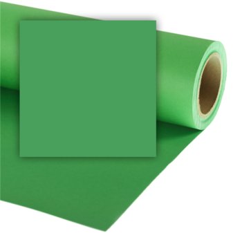 Colorama CO133 CHROMAGREEN - tło kartonowe 2.72x11m - Colorama