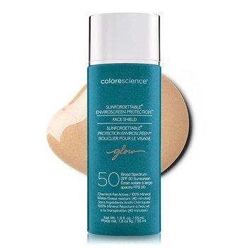 Colorescience, Sunforgettable Total Protecion Face Shield Glow SPF50, Rozświetlające minerały w emulsji, 55ml - Colorescience