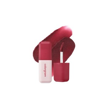 Colorgram Nude Blur Tint #09 Red Bomb 5 g - głęboko czerwony satynowy tint do ust - Inna marka