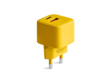 COLORUM ładowarka sieciowa USB-A + USB-C PD 30W CLS30-AC-05 xYellow - TelForceOne S.A.