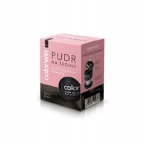 Colorwin, Puder do retuszowania siwizny Czarny, 3,2g Colorwin