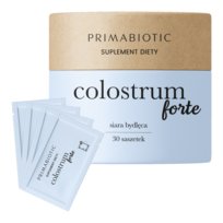 COLOSTRUM FORTE PRIMABIOTIC Kolostrum Odporność Wołowe proszek 30 saszetek