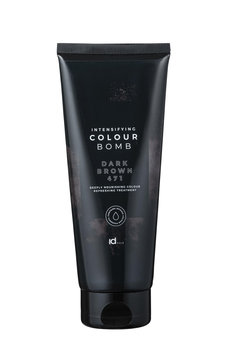 Colour Bomb, Odżywka koloryzująca z keratyną i wit.B5, 471 Ciemny Brąz, 200ml - Colour Bomb