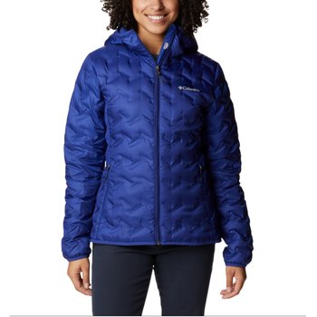 Columbia Delta Ridge Down Hooded Jacket 1875932432, Kobieta, Kurtka, Granatowy - Columbia