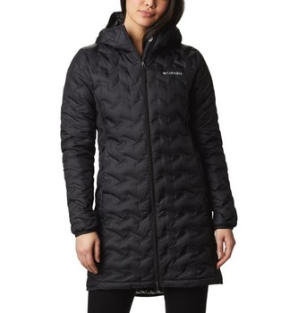 Columbia Delta Ridge Long Down Jacket, Kurtka Damska Czarna 1909254010 S - Columbia