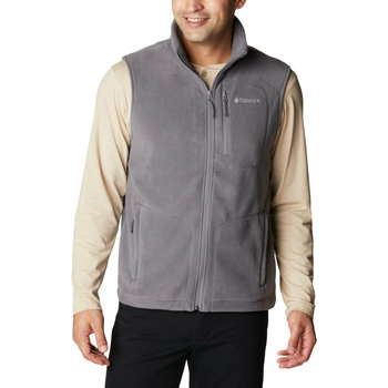 Columbia Fast Trek Fleece Vest 1460001023, Mężczyzna, Bezrękawnik, Szary - Columbia