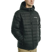 Columbia, Kurtka męska, Powder Lite™ Hooded Jacket M Czarna (WO1151-010), rozmiar XL