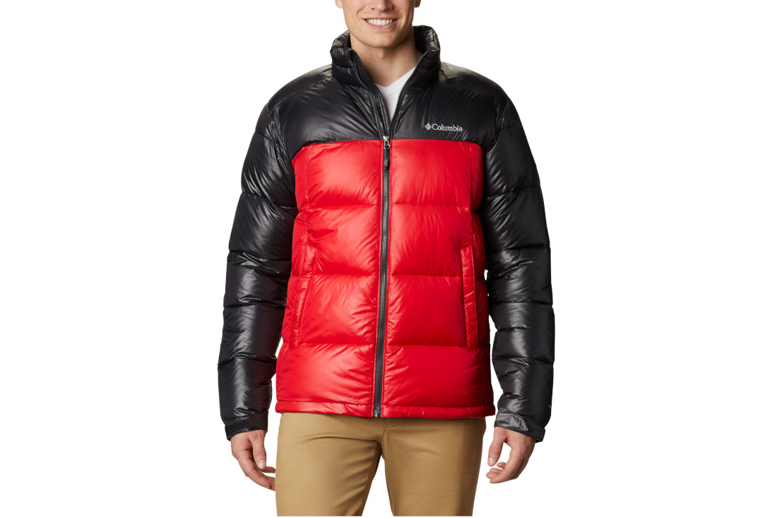 Columbia Pike Lake Jacket 1738022615, Męskie, kurtka, Czerwony