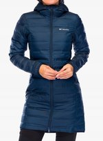 Columbia płaszcz damski niebieski puchowy z kapturem Columbia Lake 22 II Columbia
