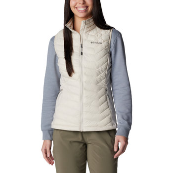 Columbia Powder Pass Vest 1832222278, Kobieta, Bezrękawnik, Beżowy - Columbia