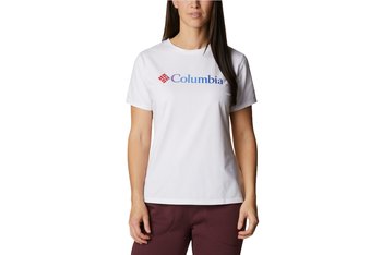 Columbia Sun Trek W Graphic Tee 1931753101, Kobieta, t-shirty, Biały - Columbia